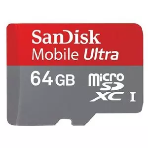 Карта памяти SanDisk 64Gb miсroSDXC Ultra class 6 (SDSDQY-064G-U46A)