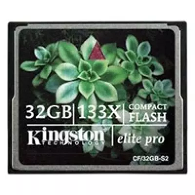 Карта памяти Kingston 32Gb Compact Flash 133x (CF/32GB-S2)