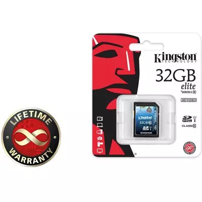 Карта памяти Kingston 32Gb SDHC class 10 Generation 2 (10 (SD10G2/32GB) - 1