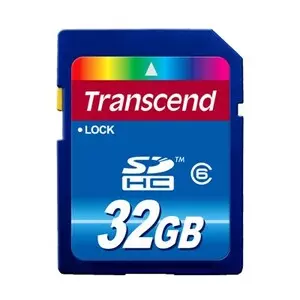 Карта памяти Transcend 32Gb SDHC class 6 (TS32GSDHC6)