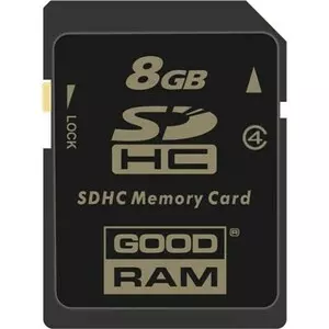 Карта памяти Goodram 8Gb SDHC class 4 (SDC8GHC4GRR9)