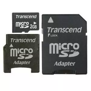 Карта памяти Transcend 2Gb microSD (TS2GUSD-2)