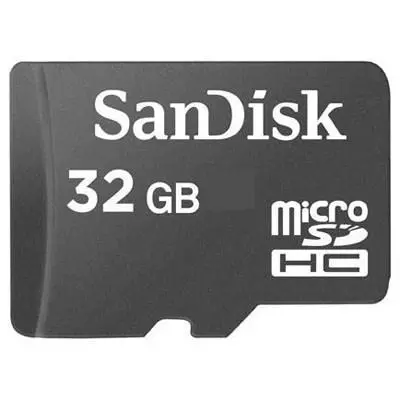Карта памяти SanDisk 32Gb microSDHC class 4 (SDSDQM-032G-B35N/SDSDQM-032G-B35)