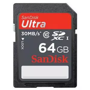 Карта памяти SanDisk 64Gb SDXC Ultra UHS-I (SDSDU-064G-U46)