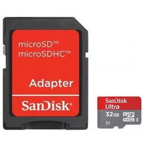 Карта памяти SanDisk 32Gb microSDHC Ultra UHS-I (SDSDQU-032G-U46A/SDSDQU-032G-U46A)