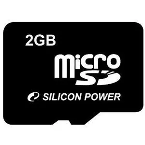 Карта памяти Silicon Power 2Gb microSD (SP002GBSDT000V10)
