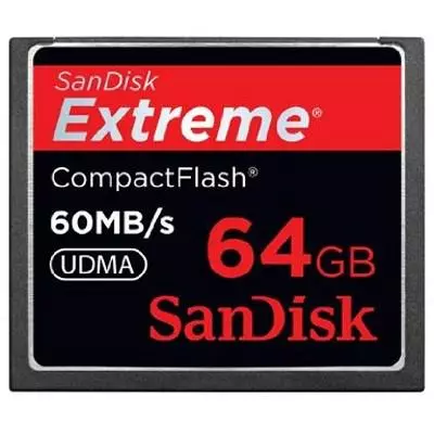 Карта памяти SanDisk 64Gb Compact Flash eXtreme (SDCFX-064G-X46)