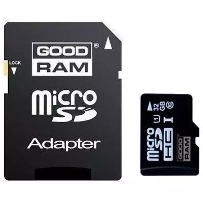 Карта памяти Goodram 32Gb microSDHC UHS-I (SDU32GHCUHS1AGRR10)