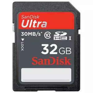 Карта памяти SanDisk 32Gb SDHC Ultra UHS-I Class 10 (SDSDU-032G-U46)