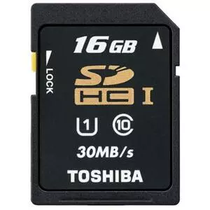 Карта памяти Toshiba 16Gb SDHC UHS-I class 10 (SD-T016UHS1(BL5)