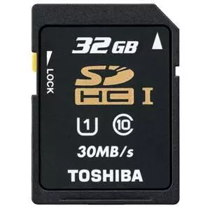 Карта памяти Toshiba 32Gb SDHC UHS-I class 10 (SD-T032UHS1(BL5)