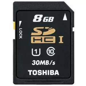 Карта памяти Toshiba 8Gb SDHC UHS-I class 10 (SD-T008UHS1(BL5)