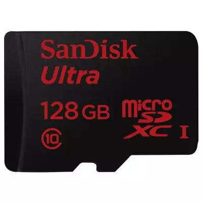 Карта памяти SanDisk Ultra 128GB microSDXC Class 10 UHS-I 48MB/s Android (SDSDQUAN-128G-G4A) - 1