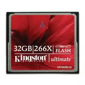 Карта памяти Kingston Compact Flash Ultimate 266x (CF/32GB-U2)