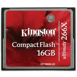 Карта памяти Kingston Compact Flash 64Gb Kingston Ultimate 266x (CF/64GB-U2)
