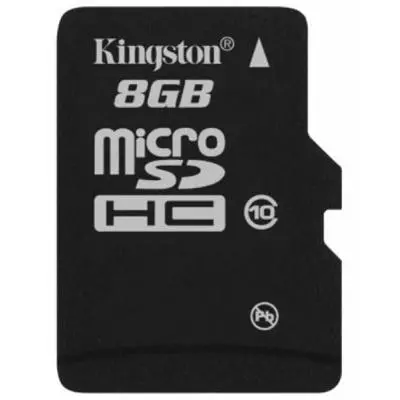 Карта памяти Kingston 8Gb Class10 w/o Adapte (SDC10/8GBSP)