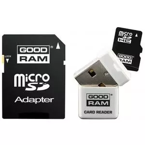 Карта памяти Goodram 8GB microSDHC Class 10 (USDR48GBC10R9)