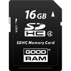 Карта памяти Goodram SDHC 16 GB Class 4 (SDC16GHC4GRR10)