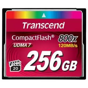 Карта памяти Transcend 256GB 800x (TS256GCF800)