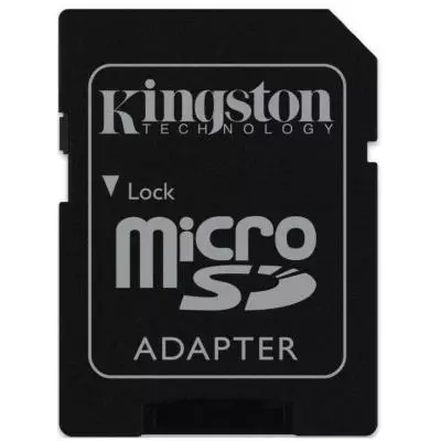 Карта памяти Kingston 16GB microSDHC Class 10 UHS-I U3 (SDCA3/16GB) - 1