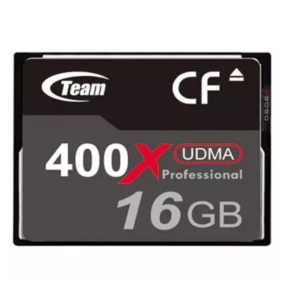 Карта памяти Team Compact Flash 16GB 400X (TCF16G40001)