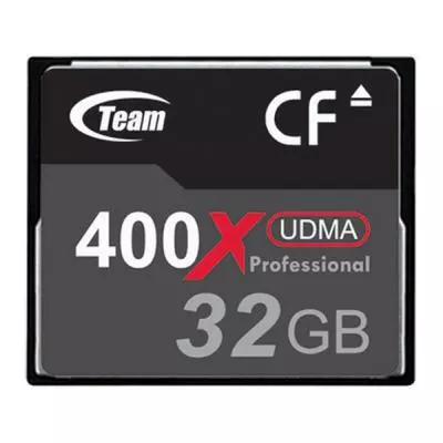 Карта памяти Team Compact Flash 32GB 400x (TCF32G40001)