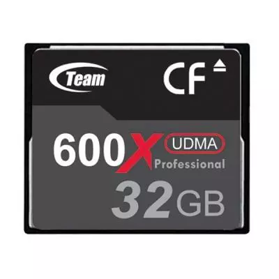 Карта памяти Team Compact Flash 32GB 600x (TCF32G60001)