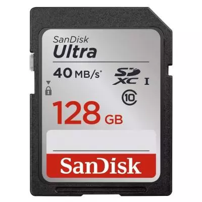 Карта памяти SanDisk 128GB SDXC Class 10 UHS-I (SDSDUN-128G-G46)