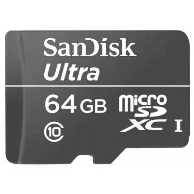 Карта памяти SanDisk 64GB microSDXC Class 10 UHS-I (SDSDQL-064G-G35)