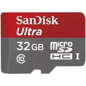 Карта памяти SanDisk 32GB microSDHC Class 10 UHS-I (SDSDQUAN-032G-G4A)