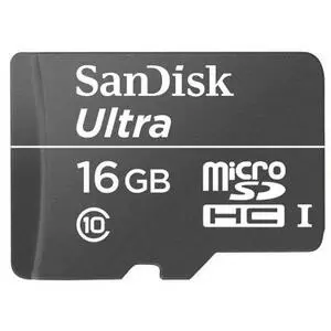 Карта памяти SanDisk 16GB microSDHC Class 10 UHS-I (SDSDQL-016G-G35)