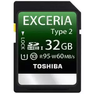 Карта памяти Toshiba 32GB SDHC Class 10 (SD-X32T2(BL7)