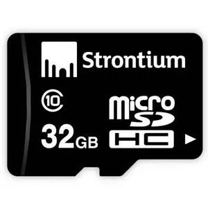 Карта памяти Strontium Flash Miсro-SDHC memory card 32Gb Class 10 (SR32GTFC10R)