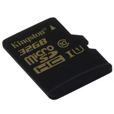 Карта памяти Kingston 32Gb MicroSD class 10 UHS-I (SDCA10/32GBSP) - 1 Карта памяти Kingston 32Gb MicroSD class 10 UHS-I (SDCA10/32GBSP) - 1