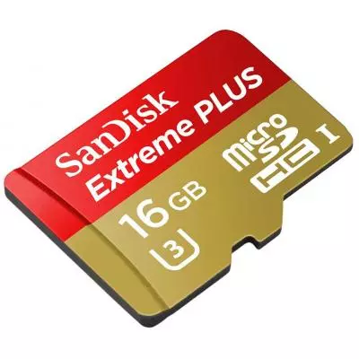 Карта памяти SanDisk 16GB microSD class10 (SDSQXSG-016G-GN6MA) - 2 Карта памяти SanDisk 16GB microSD class10 (SDSQXSG-016G-GN6MA) - 2