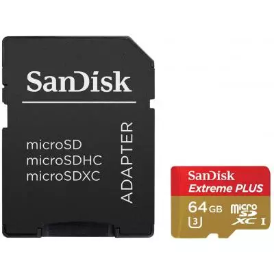 Карта памяти SanDisk 64GB microSD class10 (SDSQXSG-064G-GN6MA / SDSQXSG-064G-GE6CA) - 1