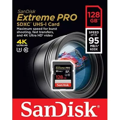 Карта памяти SanDisk 128GB SDXC Extreme Pro UHS-I U3 Class10 (SDSDXPA-128G-G46) - 2