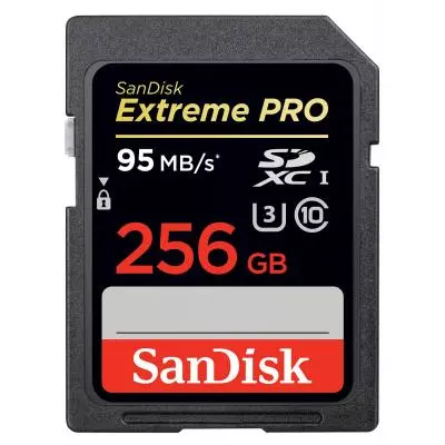 Карта памяти SanDisk 256GB SDXC Extreme Pro UHS-I U3 Class10 (SDSDXPA-256G-G46)