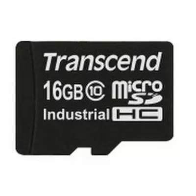 Карта памяти Transcend 16GB microSD Class10 Industrial (TS16GUSDC10I)