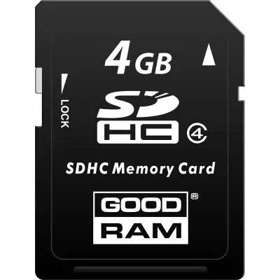 Карта памяти Goodram 4GB SDHC Class 4 (SDC4GHC4GRR10)