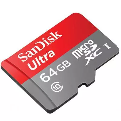 Карта памяти SanDisk 64GB microSD class10 UHS-I (SDSQUNC-064G-GN6MA) - 1