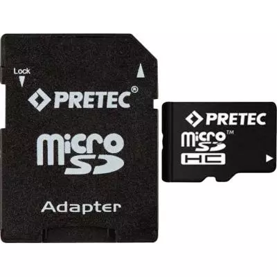 Карта памяти Pretec 8GB microSD class10 UHS-I (STSH08G-SA)