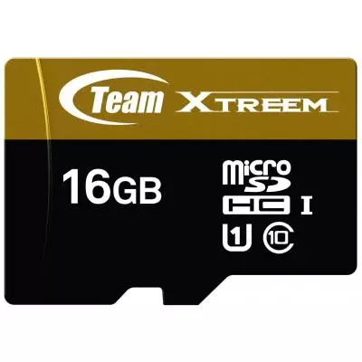 Карта памяти Team 16GB microSD class 10 UHS| U1 (TUSDH16GU9003)