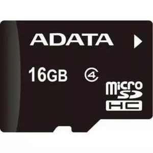 Карта памяти ADATA 16GB microSDHC Class 4 (AUSDH16GCL4-R)