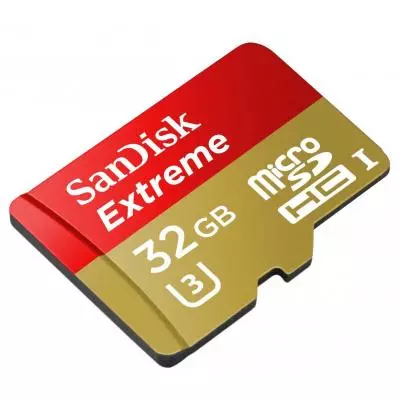 Карта памяти SanDisk 32GB microSDHC Extreme Class 10 UHS-I U3 (SDSQXNE-032G-GN6MA) - 3 Карта памяти SanDisk 32GB microSDHC Extreme Class 10 UHS-I U3 (SDSQXNE-032G-GN6MA) - 3