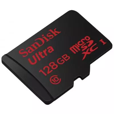 Карта памяти SanDisk 128GB microSDXC Class 10 UHS-I (SDSQUNC-128G-GN6MA) - 1