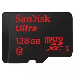 Карта памяти SanDisk 128GB microSDXC Class 10 UHS-I (SDSQUNC-128G-GN6MA)