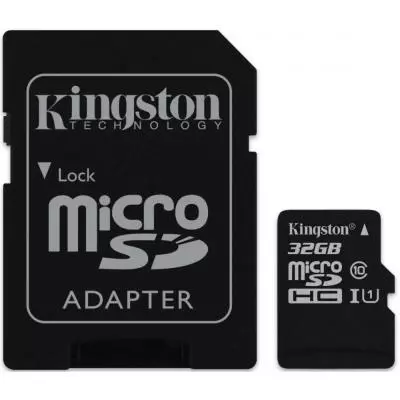 Карта памяти Kingston 32GB microSDHC Class 10 UHS-I (SDC10G2/32GB) - 3