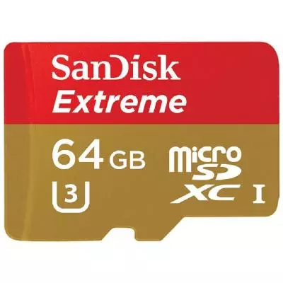 Карта памяти SanDisk 64GB microSDHC Class 10 UHS-I (SDSQXNE-064G-GN6AA)