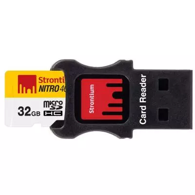 Карта памяти Strontium Flash 32GB microSDHC Class 10 USH-I 466X (SRN32GTFU1C) - 3